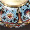 Image 9 : Cloisonné Enamel Lotus Scroll Covered Box