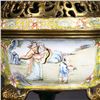 Image 4 : Gilt-Bronze Painted Enamel Censer with Twin Dragon Handles