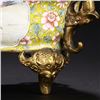 Image 6 : Gilt-Bronze Painted Enamel Censer with Twin Dragon Handles