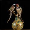 Image 1 : Qianlong Period Cloisonné Enamel Parrot Decoration