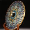 Image 6 : Cloisonné Enamel and Gilded Copper Bagua Mirror