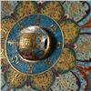 Image 7 : Cloisonné Enamel and Gilded Copper Bagua Mirror