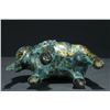 Image 8 : Bronze Inlaid Gold Elephant Figurine