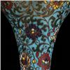 Image 7 : Jingtai Blue Cloisonné Flower-Patterned Vases