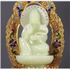 Image 6 : Hetian Jade Guanyin Statue