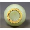 Image 9 : Hetian Jade Vase with Golden Handles