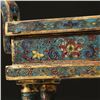 Image 7 : Cloisonné Enamel Four-Legged Incense Burner