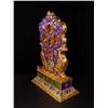 Image 3 : Cloisonné Enamel and Gilt Buddha Shrine Ornament