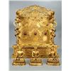Image 3 : Gilt Bronze Buddha Shrine