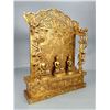 Image 5 : Gilt Bronze Buddha Shrine