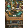 Image 6 : Cloisonné Enamel Inlaid "Fu" and "Shou" Screen