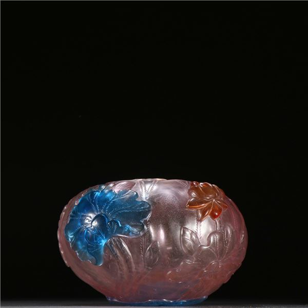 Glass Lotus-Leaf Brush Washer