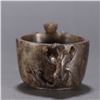Image 7 : Hetian Jade Cup with Chilong Dragon Handles