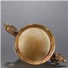 Image 7 : Agate Cup with Gilt Double Dragon Handles