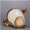 Image 8 : Agate Cup with Gilt Double Dragon Handles