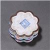 Image 8 : Painted-Enamel on Copper Figural Petal-Lobed Box