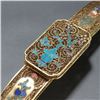 Image 3 : Gilded Filigree Ruyi with Kingfisher Feather Inlay