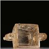 Image 8 : Crystal-Carved Square Cup with Double Dragon Handles