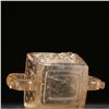 Image 9 : Crystal-Carved Square Cup with Double Dragon Handles