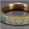Image 8 : Jadeite Bracelet with Gilded "Fortune at Hand" Motif