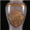 Image 6 : Agate Gilded Reclining Deer Pattern Bottle