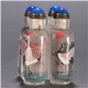 Image 3 : Glass Inside-Painting Crane and Pine Longevity Snuff Bottles