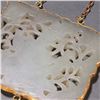 Image 8 : Hetian Jade Gold-inlaid Transparent Carved Boy with Fish Pendant