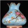 Image 6 : Copper-based Cloisonné Pomegranate Vase with Pomegranate Design