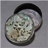 Image 3 : Pure Silver and Jade "Yilu Lian Ke" Incense Box