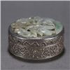Image 5 : Pure Silver and Jade "Yilu Lian Ke" Incense Box