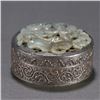 Image 7 : Pure Silver and Jade "Yilu Lian Ke" Incense Box