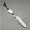 Image 6 : He Tian Jade Mantis and Cicada Pendant