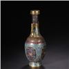Image 5 : Cloisonné Enamel Double-Handled Vase