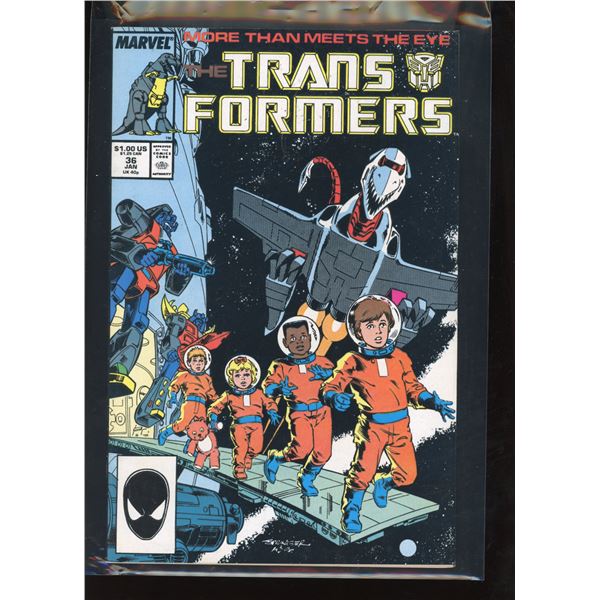 Marvel The Transformers #36 (Jan 1988) - More Than Meets The Eye
