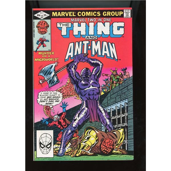 Marvel Two in One The Thing And Ant-Man #87 Marvel Comics 1982