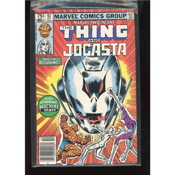 Marvel Two-In-One #92 The Thing and Jocasta (Marvel Comics, 1982)
