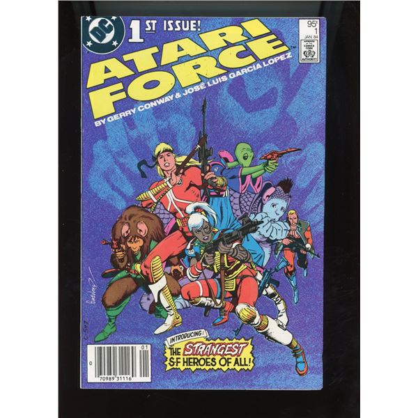 Atari Force #1 (Jan 1984, DC Comics) 1st Issue! Comics Code Authority