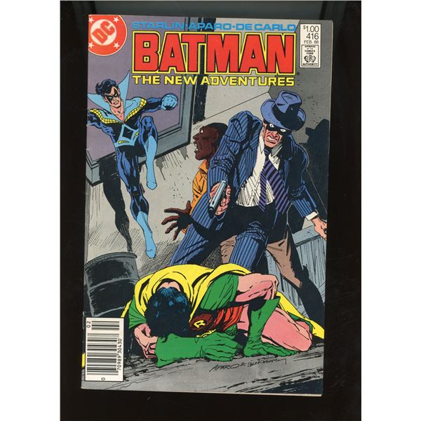 Batman #416 (DC Comics, 1988) Nightwing & Jason Todd Robin Cover