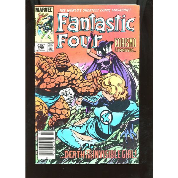 Marvel Comics Fantastic Four #266 "Karisma Commands" (May 1984)