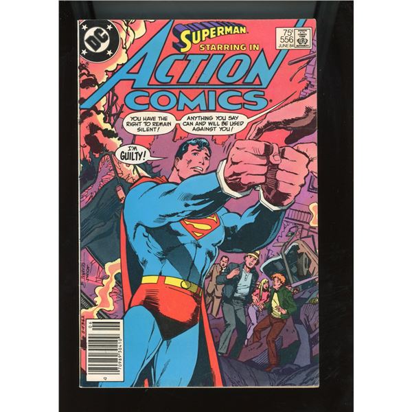 Action Comics #556 Starring Superman DC Comics June 1984