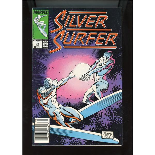 Marvel Comics Silver Surfer #14 (Aug 1988) Mignola Cover