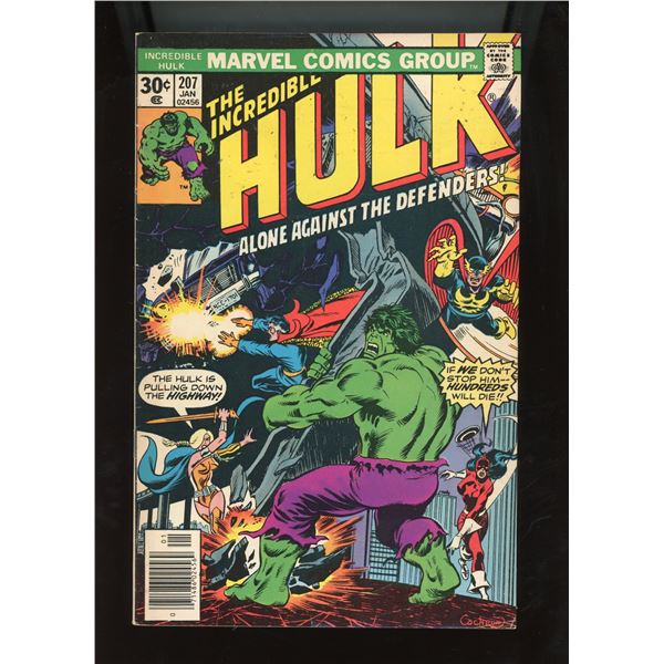 The Incredible Hulk #207 (Marvel Comics Group, Jan 1977)
