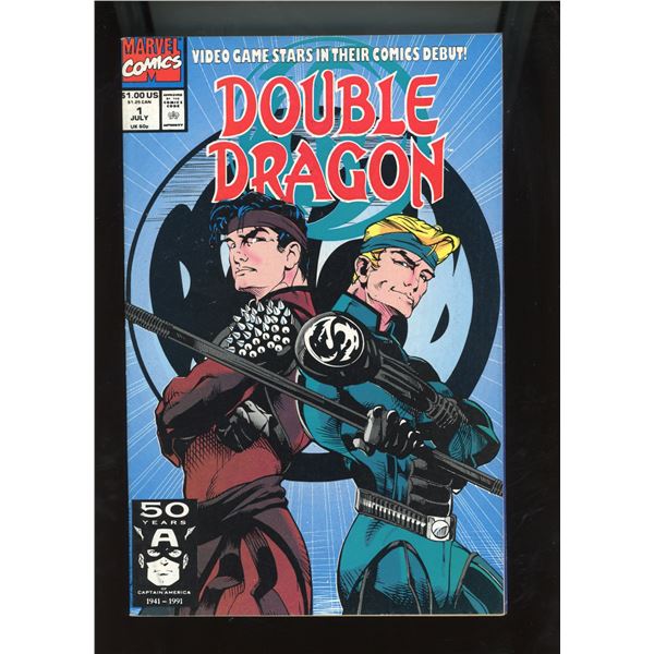 Double Dragon #1 Marvel Comics (July 1991) - Video Game Stars Debut