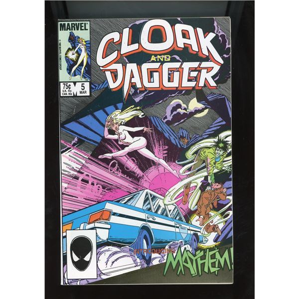 Marvel Cloak and Dagger (1985) #5 Mar 1st App Mayhem Comic