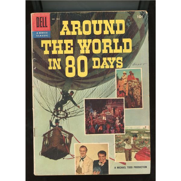 Dell Four Color #784 Around The World In 80 Days Movie Classic (1957)