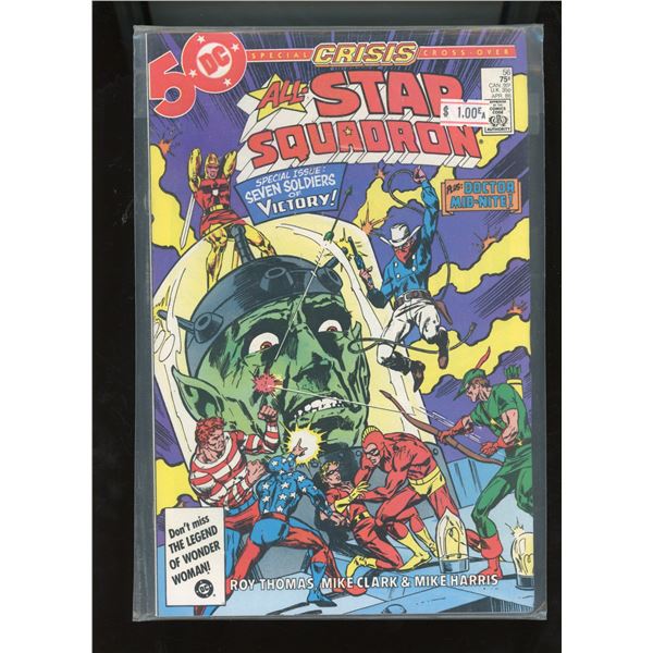 All Star Squadron #56 (DC Comics, 1986) Crisis Crossover Seven Soldiers