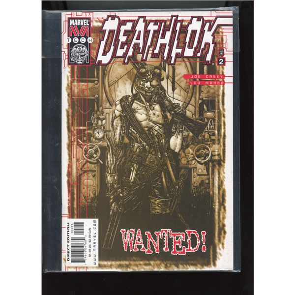Marvel Comics Deathlok Vol. 2 #2 (Oct 1999) Joe Casey, Leonardo Manco