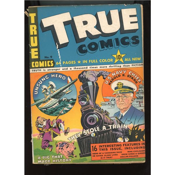 True Comics #9 (Parents' Magazine Press, 1942) Golden Age
