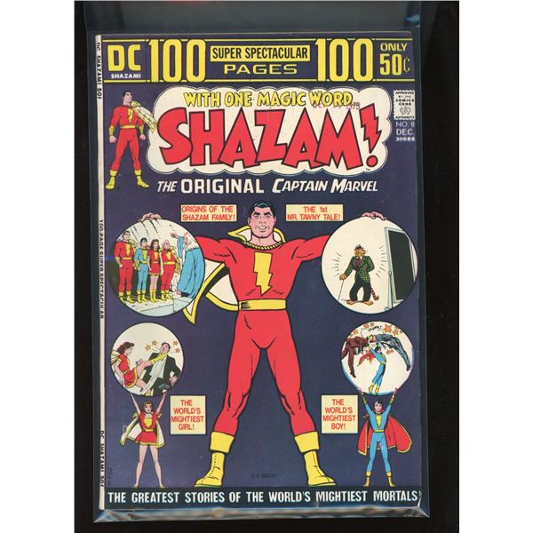 Shazam! #8 (Dec 1973, DC) 100 Page Super Spectacular, The Original Captain Marvel