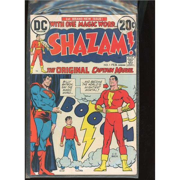 DC Comics Shazam! The Original Captain Marvel #1 (Feb. 1973)